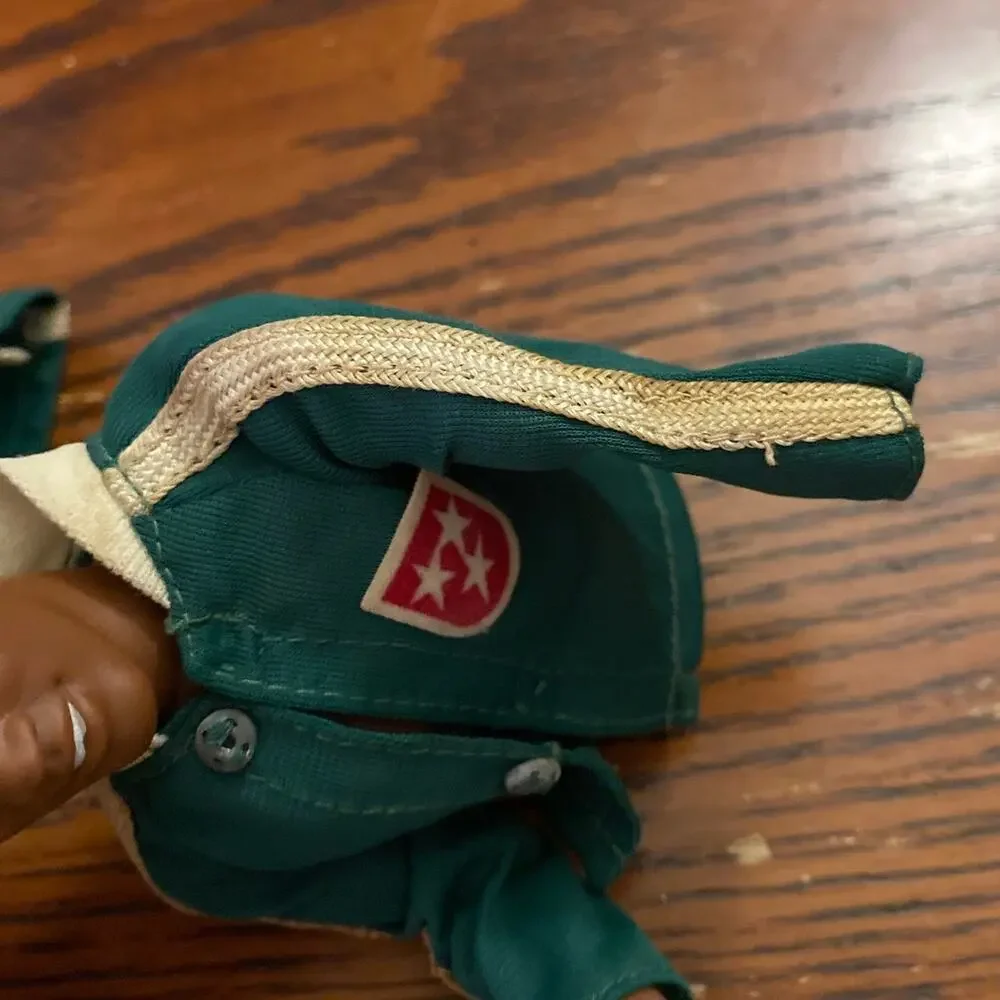 Big Jim Jack Olympic Green Warmup Suit on Shindana Toy Doll OJ Simpson READ FAIR